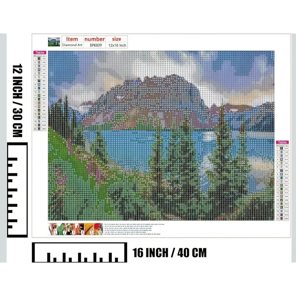 Diamond Art Kits for Adults Beginners,2 Without Frame(16
